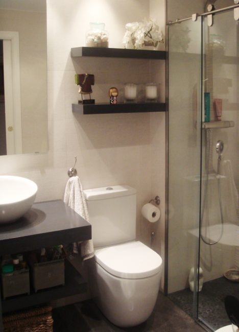 Baño-mampara