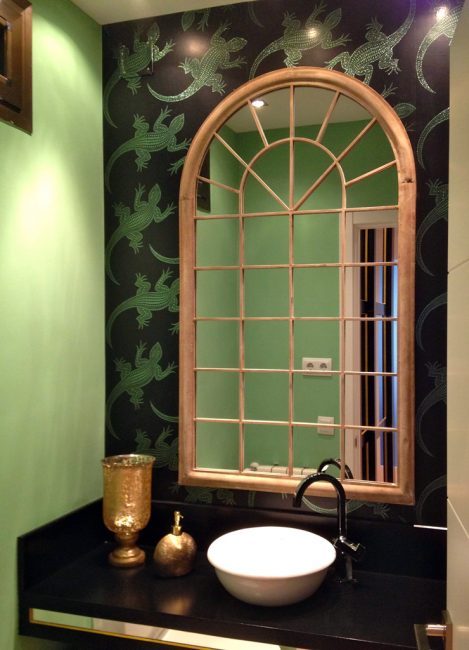 Baño-espejo