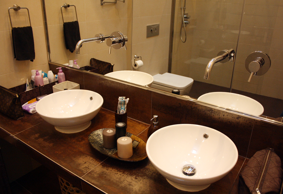 Baño-lavabo-doble